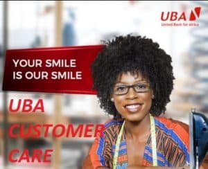 UBA customer care number