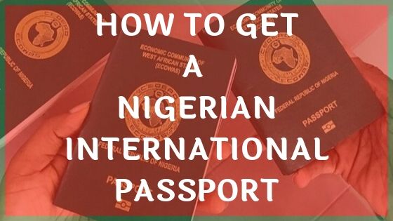 Nigerian International passport