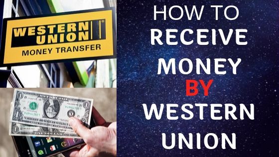 receive money by western union