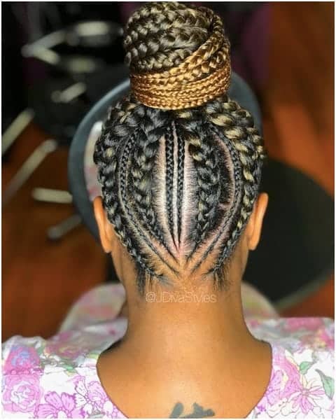 Intricately Braided, Twisted & Piled-Up